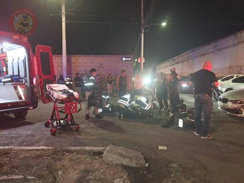 Motociclista resulta gravemente lesionado tras choque con automóvil en ...