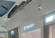 Colapso parcial de techo en Plaza Patio Querétaro deja una persona lesionada
